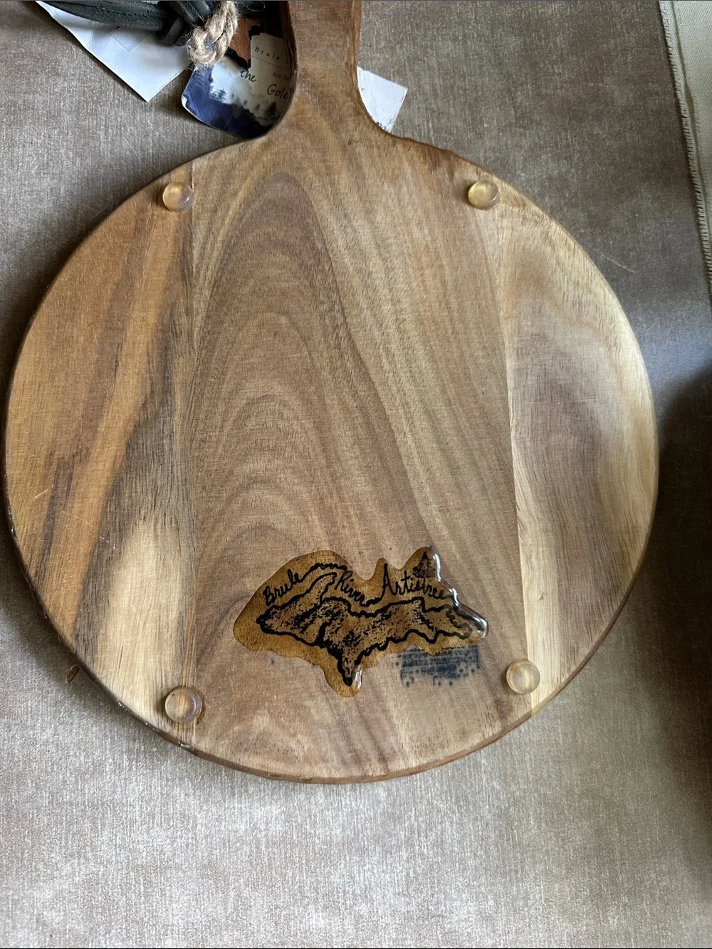 Brule River Arris Tree Charcuterie Board “The Golden Hour Collection “